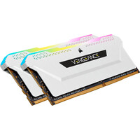 Corsair Vengeance RGB Pro  - 16 GB - 2 x 8 GB - DDR4 - 3200 MHz - 288-pin DIMM - Weiß