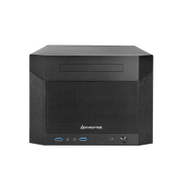 Chieftec CN-01B-OP - Cube - PC - Schwarz - Mini-ITX - SPCC - Heimbüro