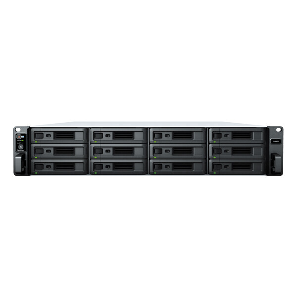 Synology SA SA6400, NAS, Rack (2U), EPYC, 7272, Schwarz