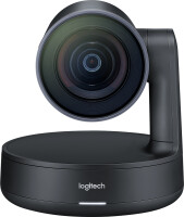 Logitech Rally Plus - Gruppen-Videokonferenzsystem - 4K Ultra HD - 60 fps - 90° - 15x - Graphit