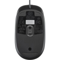 HP Optische 2,9 M USB-Maus - Optisch - USB Typ-A - Schwarz