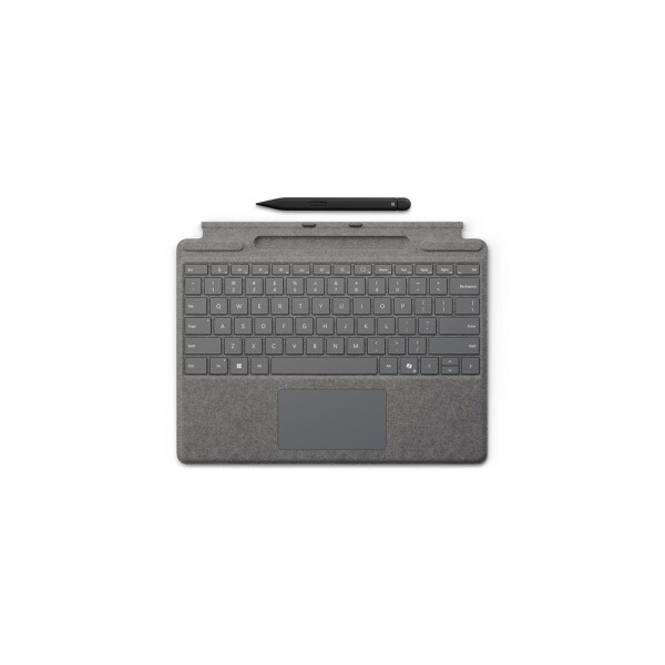 Microsoft Surface Pro Keyboard - Tastatur - mit Trackpad Beschleunigungsmesser Slim - Touchpen - QWERTZ