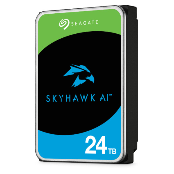 Seagate SkyHawk AI, 24 TB, 7200 RPM, 512 MB, 3.5", Serial ATA III