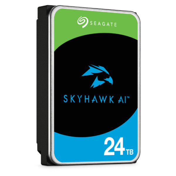 Seagate SkyHawk AI, 24 TB, 7200 RPM, 512 MB, 3.5", Serial ATA III