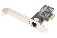 DIGITUS Single Port 2,5 Gigabit Ethernet Netzwerkkarte,...