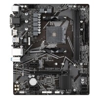 Gigabyte A520M S2H Mainboard - Unterstützt AMD Ryzen 5000 Serie AM4 CPUs - 4+3 Phasen reines digitales VRM - bis zu 5100MHz DDR4 (OC) - PCIe 3.0 x4 M.2 - GbE LAN - USB 3.2 Gen 1 - AMD - Sockel AM4 - AMD Ryzen 3000 Series - Sockel AM4 - 64 GB - DDR4-SDRAM