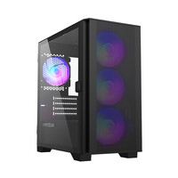 MONTECH Air 100 ARGB schwarz Tempered Glass - Tower - ATX