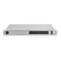 Ubiquiti UniFi Pro 24-Port PoE - Managed - L2/L3 - Gigabit Ethernet (10/100/1000) - Power over Ethernet (PoE) - Rack-Einbau - 1U