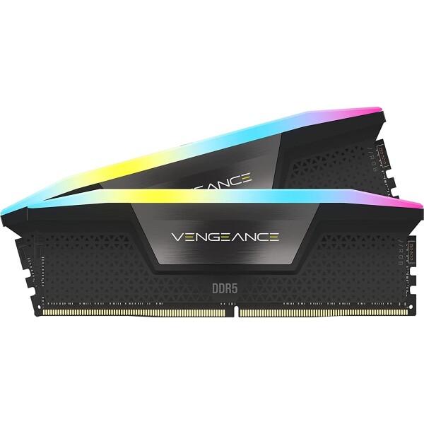 Corsair Vengeance RGB  - 32 GB - 2 x 16 GB - DDR5 - 5200 MHz - 288-pin DIMM - Schwarz