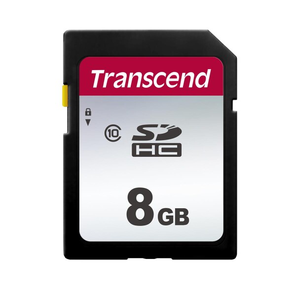 Transcend 300S - 8 GB - SDHC - Klasse 10 - NAND - 20 MB/s - 10 MB/s