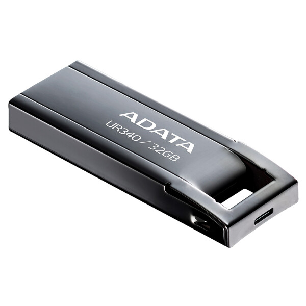 ADATA UR340, 32 GB, USB Typ-A, 3.2 Gen 1 (3.1 Gen 1), Ohne Deckel, 4 g, Schwarz