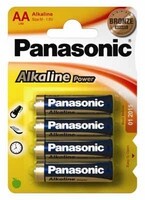 Panasonic 1x4 LR6APB - Einwegbatterie - Alkali - 1,5 V - Blau - Gold - 14,5 mm - 14,5 mm