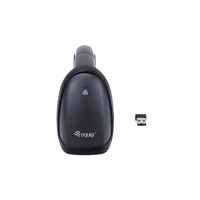 Equip Barcode Handscanner 2D Laser mit Halterung 2.4GHz sw - Handscanner