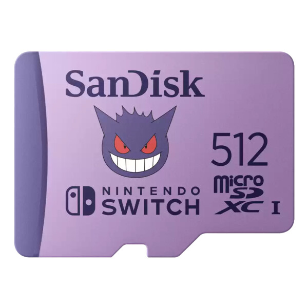 SanDisk SDSQXAO-512G-GN6ZK, 512 GB, MicroSDXC, 100 MB/s, 90 MB/s, Class 3 (U3), V30