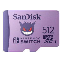 SanDisk SDSQXAO-512G-GN6ZK, 512 GB, MicroSDXC, 100 MB/s,...