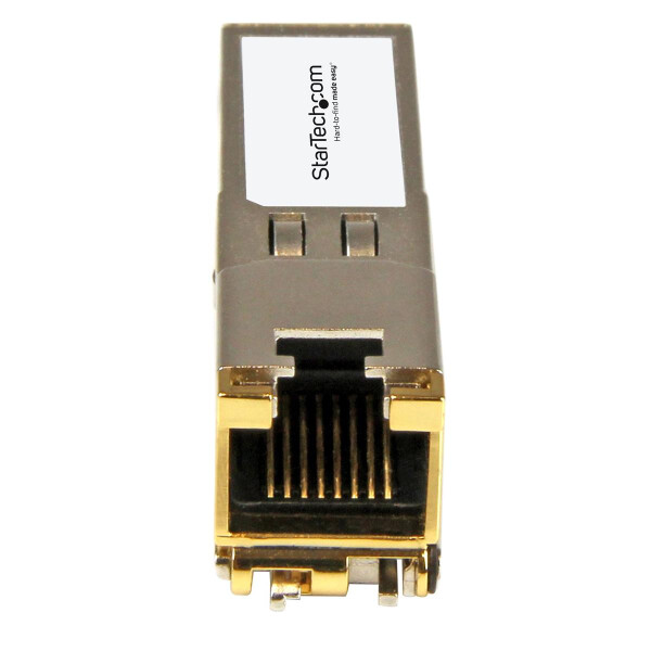 StarTech.com Brocade 95Y0549 kompatibles SFP+ Transceiver-Modul – 10/100/1000BASE-TX, Kupfer, 1250 Mbit/s, SFP, 100 m, Schnelles Ethernet, Gigabit Ethernet, Voll