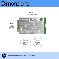 HP Drahtloses Mobilfunkmodem - 4G LTE Advanced - Modem