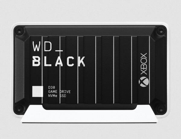 WD_BLACK Western Digital WD_BLACK D30 - 1 TB - USB Typ-C - 3.2 Gen 2 (3.1 Gen 2) - Schwarz - Weiß