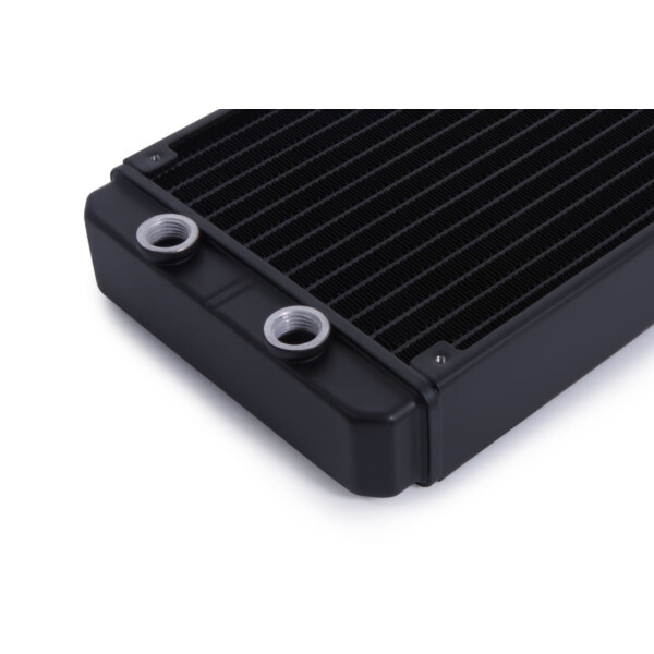 Alphacool 14434, Radiator, Aluminium, Schwarz, 1/4", 2 bar, 14 cm