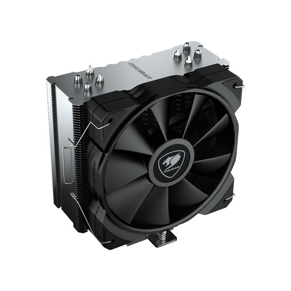 Cougar Gaming CGR-FZAE50, Kühlkörper/Radiator, 12 cm, 82,48 cfm, 143,53 m³/h, Schwarz