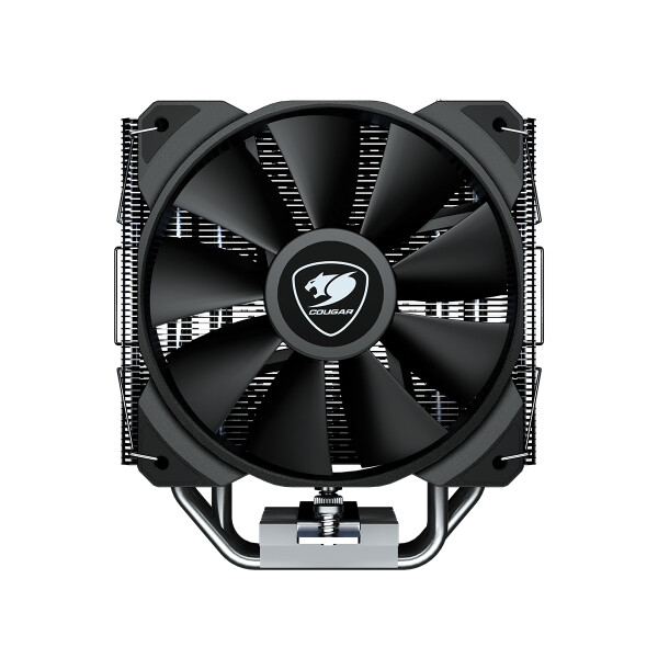 Cougar Gaming CGR-FZAE50, Kühlkörper/Radiator, 12 cm, 82,48 cfm, 143,53 m³/h, Schwarz