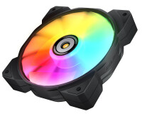 Cougar Gehäuse Lüfter MHP 120 ARGB Schwarz 3er-Pack - Gehäuse-Lüfter - 37,1 dB