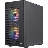 AEROCOOL ADVANCED TECHNOLOGIES Aerocool Hexform - Mini Tower - PC - Schwarz - micro ATX - Mini-ITX - ABS - SPCC - Rücken - Vorderseite