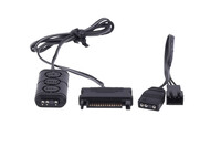 Alphacool Aurora Eiscontrol - Schwarz - 2x 3-Pin - 18 g