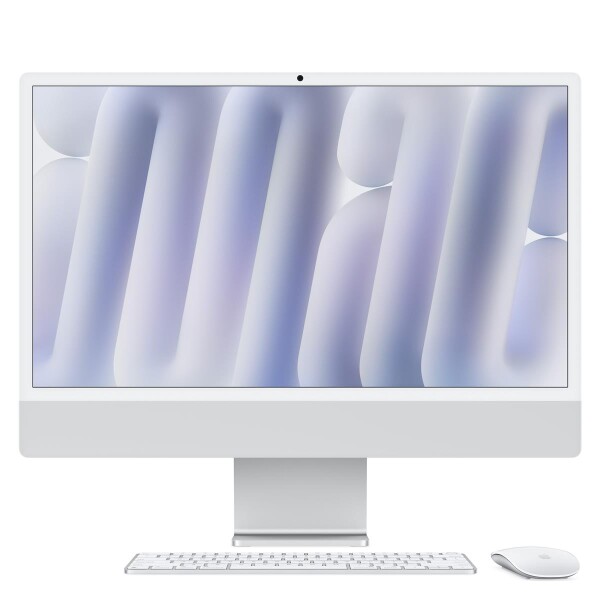 Apple iMac 24" - silber - M4 - 10 Core CPU 10 GPU - All-in-One mit Monitor - Apple M4