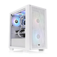 Thermaltake Versa H16 TG ARGB weiss Tempered Glass -...