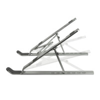 LogiLink AA0134 - Laptop-Ständer - Silber - Aluminium - 25,4 cm (10") - 40,6 cm (16") - 10 kg