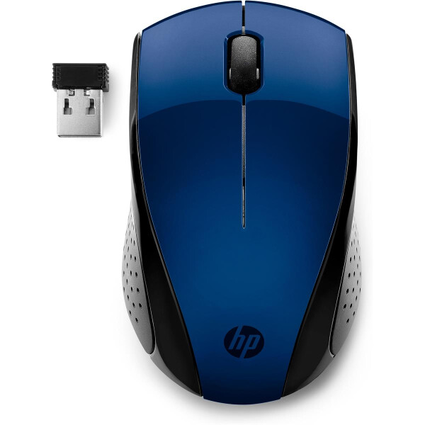 HP Wireless-Maus 220 (Lumiere Blue), Beidhändig, RF Wireless, Blau