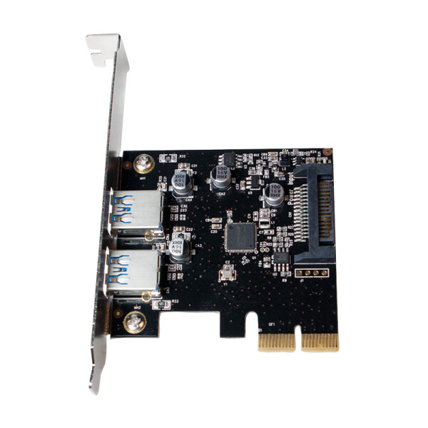 LogiLink PC0080, PCIe, USB 3.2 Gen 1 (3.1 Gen 1), 10 Gbit/s, 120 mm, 73 mm, 20 mm