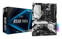 ASRock B550 Pro4 - AMD - Sockel AM4 - AMD Ryzen 3000...
