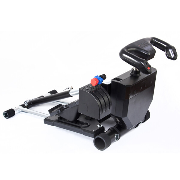 Wheel Stand Pro Deluxe V2, Schwarz, Edelstahl, - Saitek Pro Flight Yoke System throttle quadrant, trim wheel and panel - Logitech G25/G27 Racing...