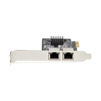 StarTech.com 2-Port PCIe Network Card TAA - Netzwerkkarte - PCI-Express