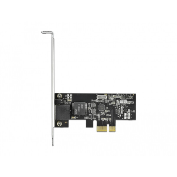 Delock PCI Express x1 Karte 1 x RJ45 2,5 Gigabit LAN RTL8125, Eingebaut, Kabelgebunden, PCI Express, Ethernet, 2500 Mbit/s