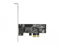 Delock PCI Express x1 Karte 1 x RJ45 2,5 Gigabit LAN RTL8125 - Eingebaut - Kabelgebunden - PCI Express - Ethernet - 2500 Mbit/s
