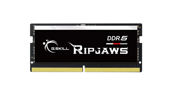 G.Skill Ripjaws F5-5600S4040A16GX1-RS, 16 GB, 1 x 16 GB, DDR5, 5600 MHz, 262-pin SO-DIMM