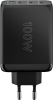 Goobay USB-C PD Multiport-Schnellladegerät 100 W schwarz