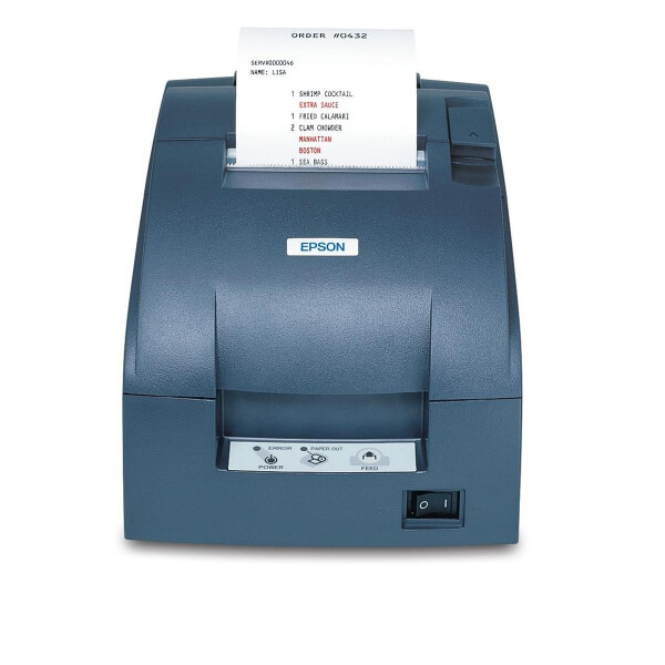 Epson TM-U220A (057): Serial, PS, EDG, Punktmatrix, POS-Drucker, 0.06/0.085 µm, 4,2 cm, Kabelgebunden, 180000 h