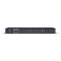 CyberPower Systems CyberPower PDU24004 - ATS PDU - Metered - Rackmount 1U - ATS Eingang (2x) 230V/10A IEC-320 C14 - Ausgang 10A/IEC-320 C13 (12) - Managed - Geändert - 1U - Einphasig - Rackmount - Horizontal - Stahl