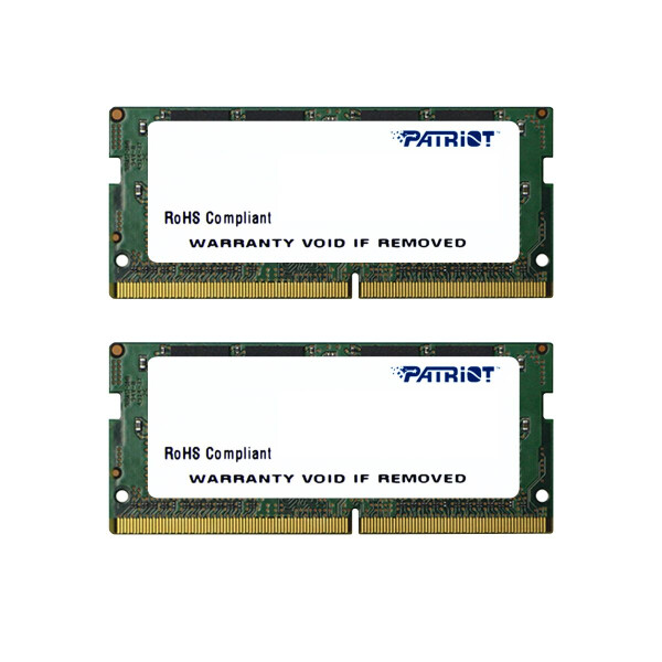 PATRIOT Memory PSD416G24002S, 16 GB, 1 x 16 GB, DDR4, 2400 MHz, 260-pin SO-DIMM