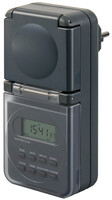 Brennenstuhl 1506706 - Wochentimer - Grau - Digital - LCD - Tasten - IP44