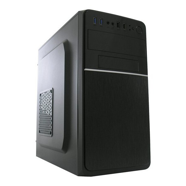 LC-Power 2015MB, Micro Tower, PC, Schwarz, micro ATX, Mini-ITX, Metall, 13,5 cm