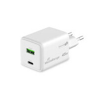 MEDIARANGE Ladegerät 43W 2-Port 1x USB-A/1x USB-C...