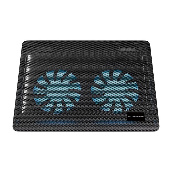 Conceptronic 2-Fan Cooling Pad 15.6" 1000RPM max.3kg sw
