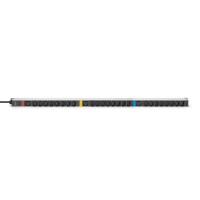 DIGITUS Basis IT PDU, 3-phasig 16A, 24 x C13, 3 x C19, 3...