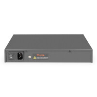 DIGITUS 8-Port Gigabit Ethernet PoE Injektor, 802.3bt, 250 W