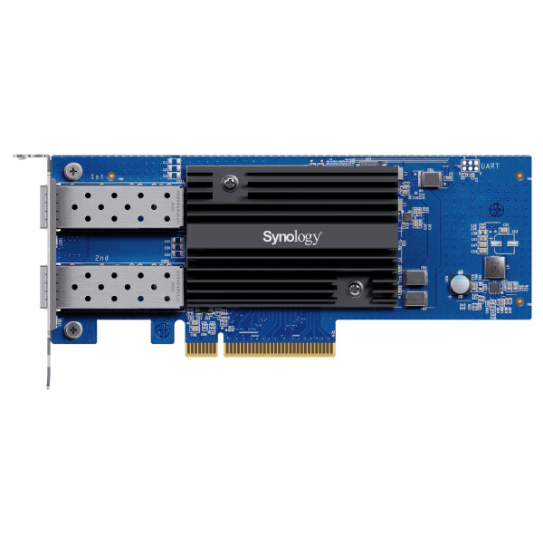 Synology E10G30-F2, PCIe, SFP+, Niedriges Profil, PCIe 3.0, 10 Gbit/s, 0 - 40 °C